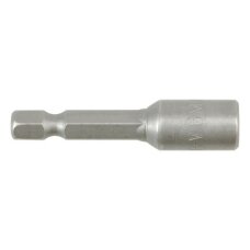 Antgalis - galvutė magnetinė CR-V, 1/4" 6x48 mm su pakuote (YT-1511)