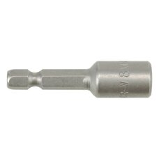 Antgalis - galvutė magnetinė CR-V, 1/4" 8x48 mm su pakuote (YT-1513)