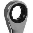 Dvigubo žiedo raktų rinkinys su terkšle | ilgas tipas | 8 - 19 mm | 7 vnt. (DR07) 5