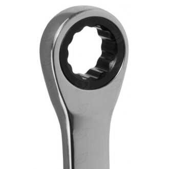 Dvigubo žiedo raktų rinkinys su terkšle | ilgas tipas | 8 - 19 mm | 7 vnt. (DR07) 7