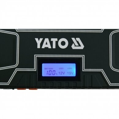 Įkroviklis su užvedimo funkcija YATO YT-83082 | LiPo | 500A | 12AH 1