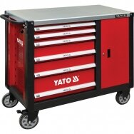 Įrankių spintelė YATO YT-09002 | 6 stalčiai
