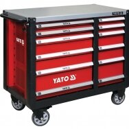 Įrankių spintelė YATO YT-09003 | 12 stalčių