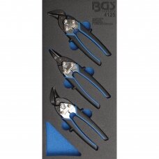Įrankių dėklas BGS Technic 4125 | 1/3 | skardininko įrankių rinkinys | 3VNT.