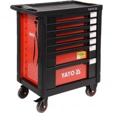 Įrankių spintelė YATO YT-55290 | 7 stalčiai | 211VNT.