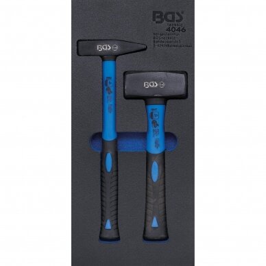 Įrankių dėklas BGS Technic 4046 | 1/3 | kalimo įrankių rinkinys | 2VNT.