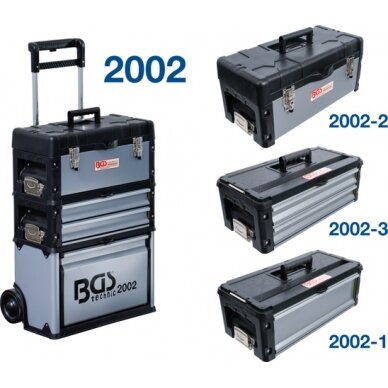Įrankių dėžė | 2 stalčiai | kietas viršus| priedas BGS 2002 (2002-3) 6