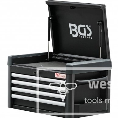 Įrankių dėžė BGS Technic 4112 | 4 stalčiai