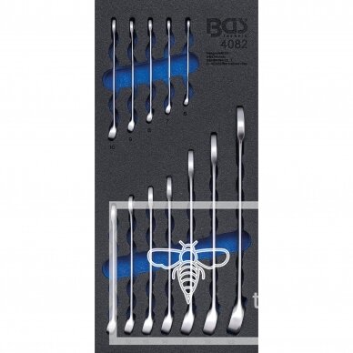 Įrankių spintelė BGS Technic 4086 | 4 stalčiai | 151VNT. 3