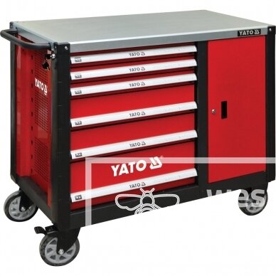 Įrankių spintelė YATO YT-09002 | 6 stalčiai