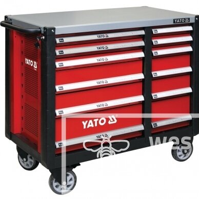 Įrankių spintelė YATO YT-09003 | 12 stalčių
