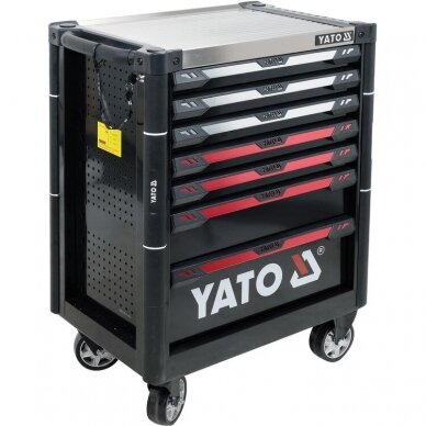 Įrankių spintelė YATO YT-09032 | 7 stalčiai