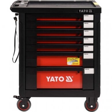 Įrankių spintelė YATO YT-55290 | 7 stalčiai | 211VNT.