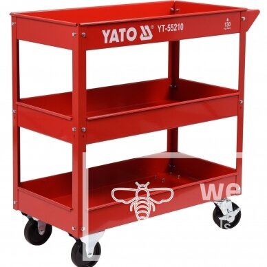Įrankių vežimėlis YATO YT-55210 | 3 lentynos 1