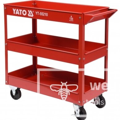 Įrankių vežimėlis YATO YT-55210 | 3 lentynos 2