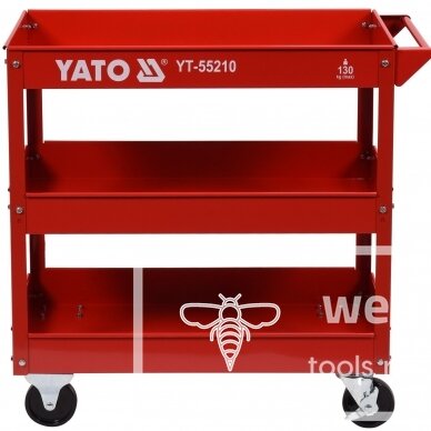 Įrankių vežimėlis YATO YT-55210 | 3 lentynos