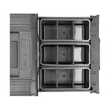 Sisteminė dėžė modulinė | 2 stalčiai | T2 S12 (YT-08973) 2