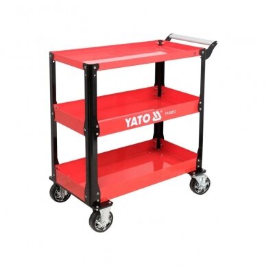 Sudedamas vežimėlis dirbtuvėms YATO YT-55212 | 3 lentynos | 955x880x405MM
